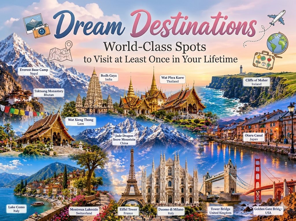 Destinasi Impian Sekali Seumur Hidup Mesti Pergi