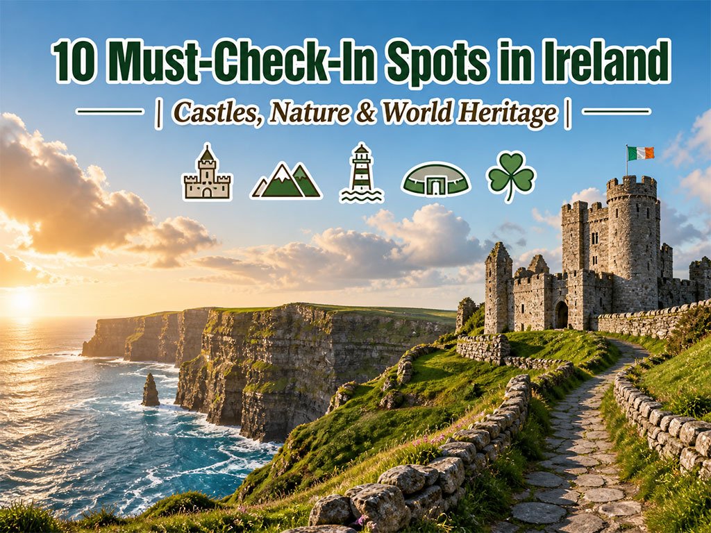 10 Tempat Wajib Singgah di Ireland